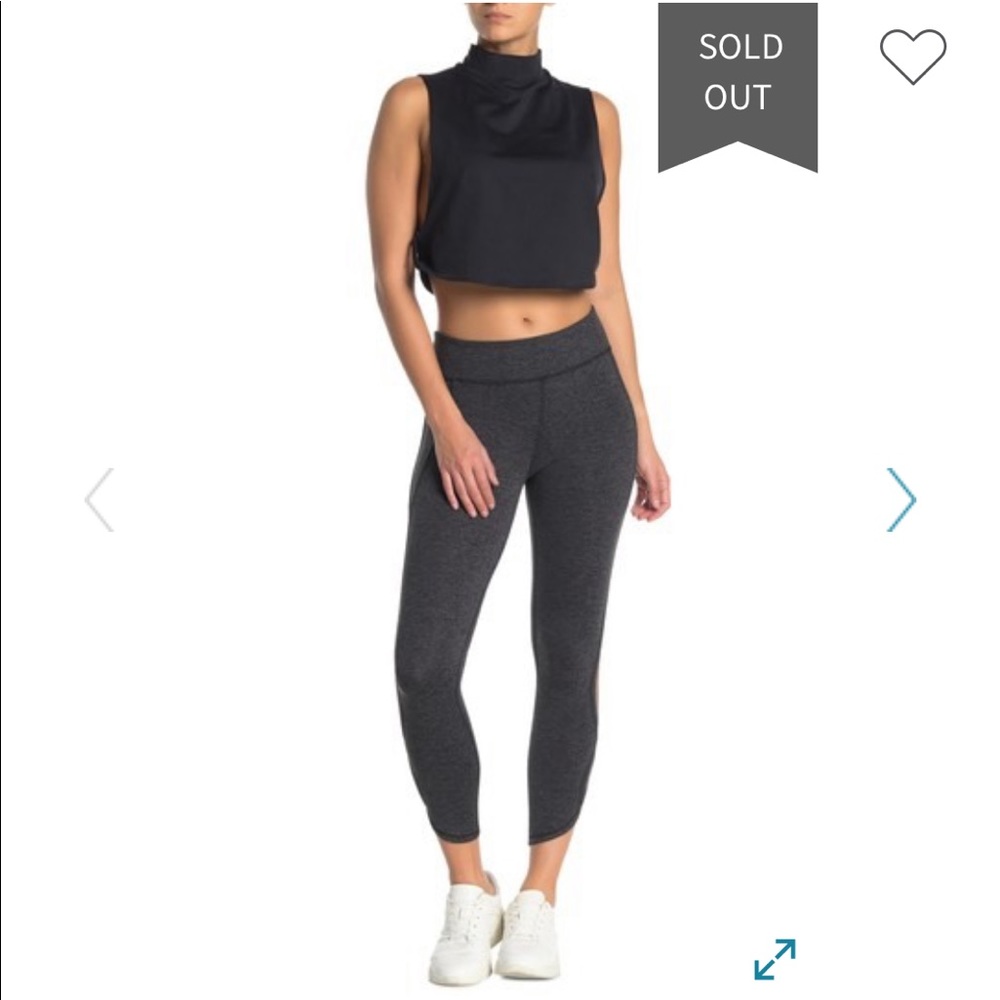 Free People Movement Infinity Cutout Crop Leggings